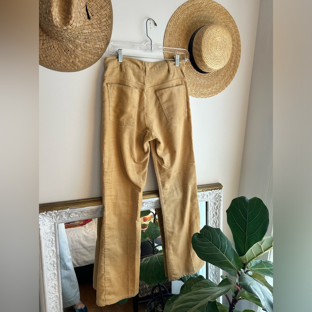 Levi’s Sta-Prest True Vintage 70’s corduroy flare western pants Black tab 28x31 - Picture 3 of 11